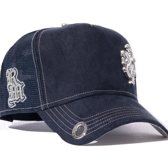 Red Monkey Rich Micro-Suede RM1521 New Limited Unisex Trucker Hat Cap | 2 Colors - Picture 6 of 15